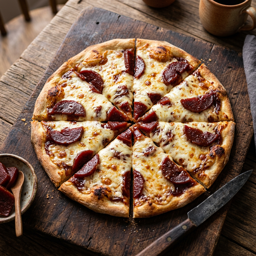 Pizza Romeu e Julieta doce